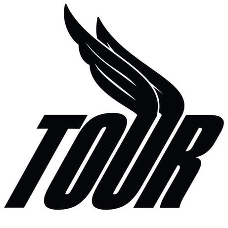 TOUR OF AMERICA fashion brand logo owned and operated by Lourde Corp., a New York based creative company